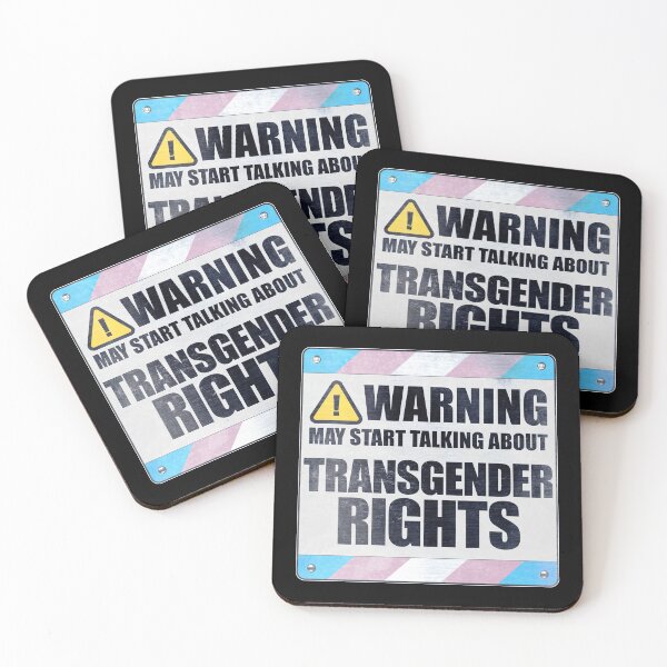 Item preview, Warning May Start Talking About Transgender Rights designed and sold by Patrick Hiller.