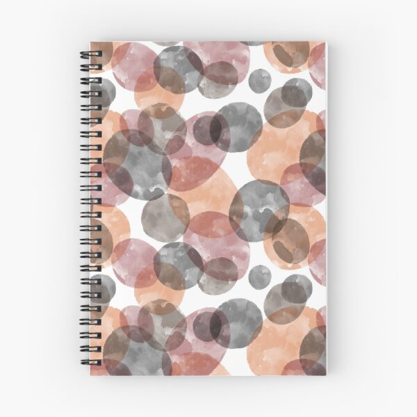 Item preview, watercolour abstract in orange, red and brown designed and sold by ColoursOfFrance.