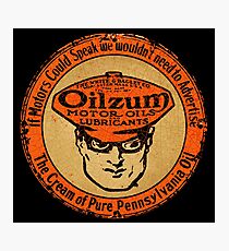 ÖLZUM Vintage Schmierung Fotodruck
