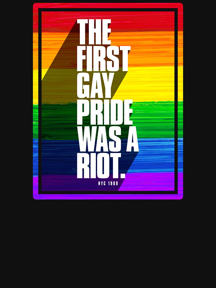 The First Gay Pride Was A Riot by valador