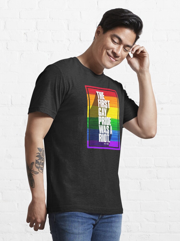 Alternate view of The First Gay Pride Was A Riot Essential T-Shirt
