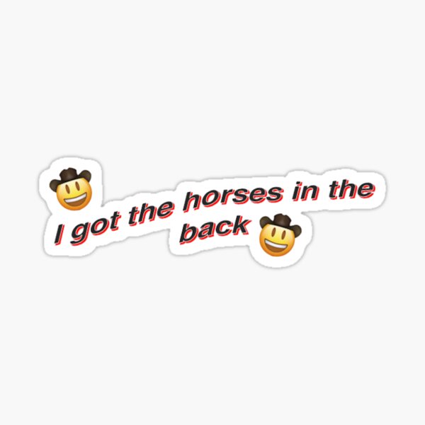 old town road lil nas x Sticker