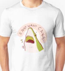 Cake Shark Just Wants Cake Unisex T-Shirt