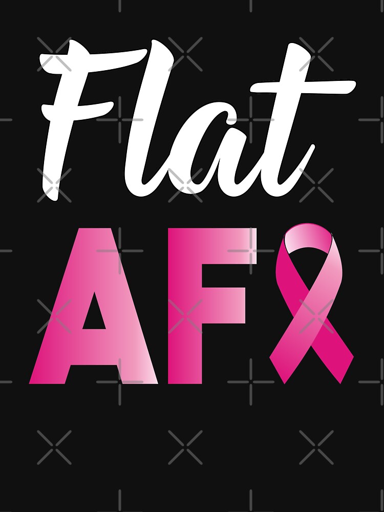 Going Flat Mastectomy Breast Cancer Hero T-Shirt