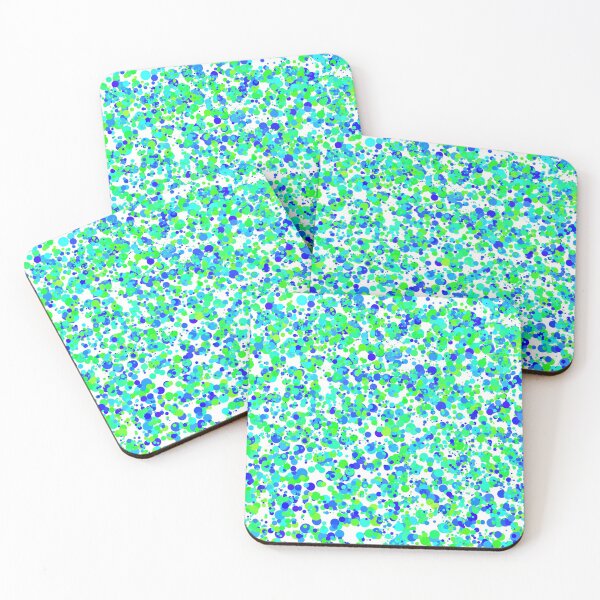 Item preview, Blue and Green Scattered Dots designed and sold by MixinMadness.
