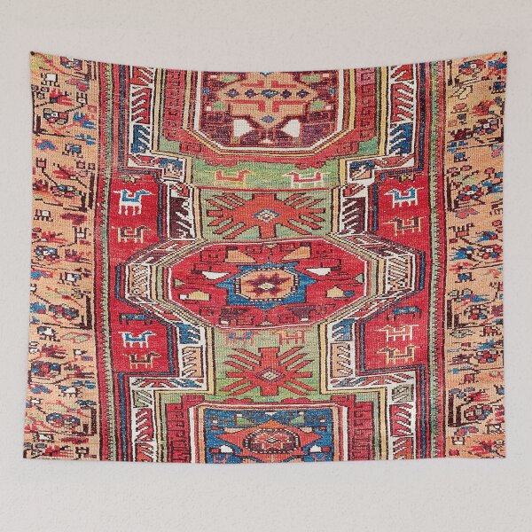 Item preview, Konya Central Anatolian Rug Print designed and sold by Vicky Brago-Mitchell®.