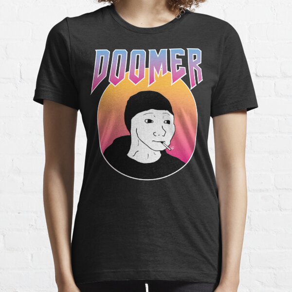 Doomer Girl Dank Meme Ironic Doomer Memes Pullover Hoodie