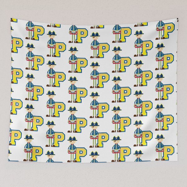 Item preview, P is for Pirate Educational Illustration designed and sold by MurphyCreative.