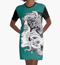 Poseidon's Mistress Alternate Graphic T-Shirt Dress