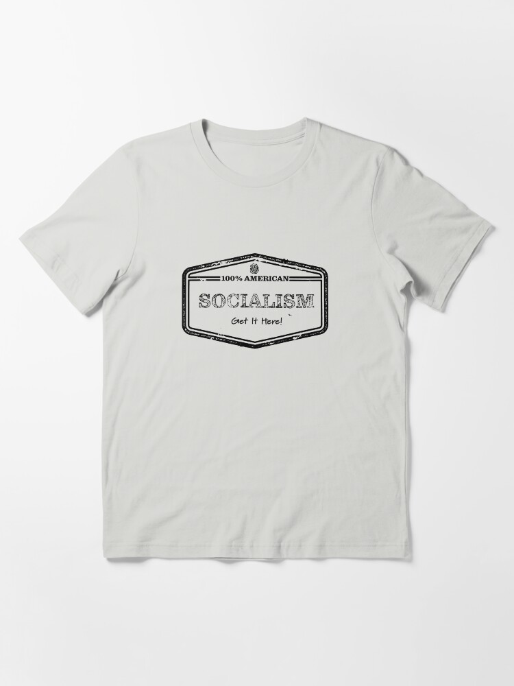 Alternate view of 100% American Socialism Essential T-Shirt