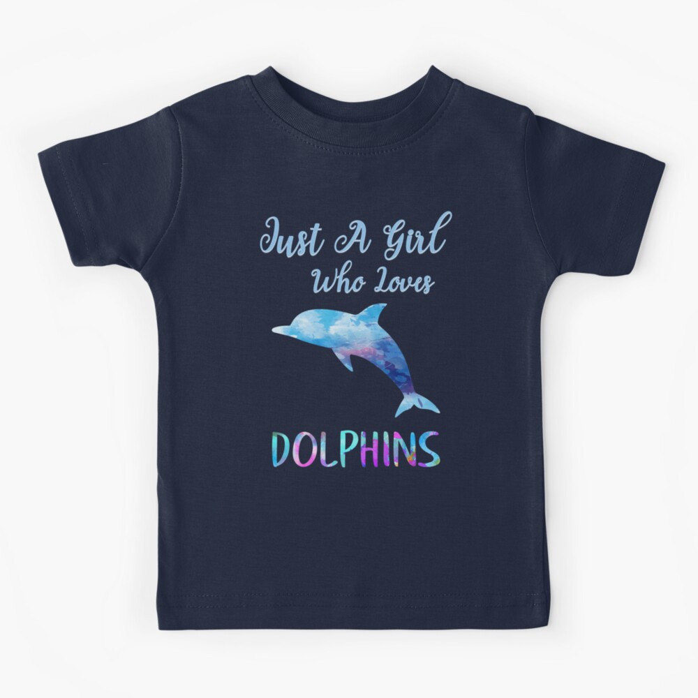 : Dolphins in The Sea Girls' Ruffle Neck T-Shirt - Infant Present  - Gifts for Sea Lovers - Ballerina Mauvelous, 5/6 : Clothing, Shoes &  Jewelry