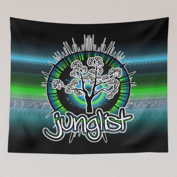 Item preview, Junglist-SpeakertreeCircleburst-GB designed and sold by Klaus Bremner (Autotelic Art).