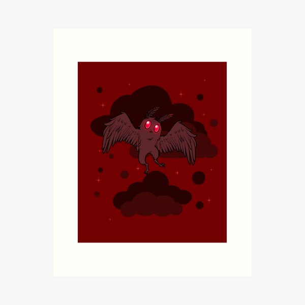 Mothman Art Print