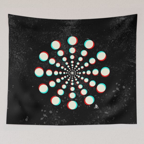 Item preview, Trippy Glitch Circle designed and sold by EddieBalevo.