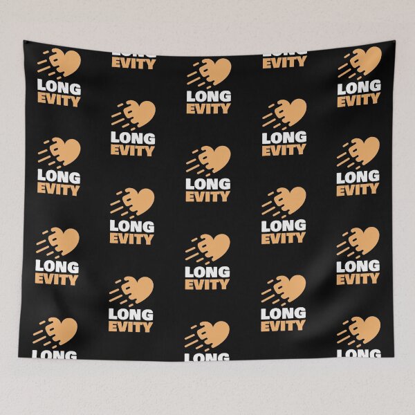 Item preview, Longevity Flying Heart designed and sold by ockshirts.