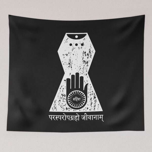 Item preview, Jainism Dharma Chakra Vow of Ahimsa Tantra Mandala designed and sold by h44k0n.