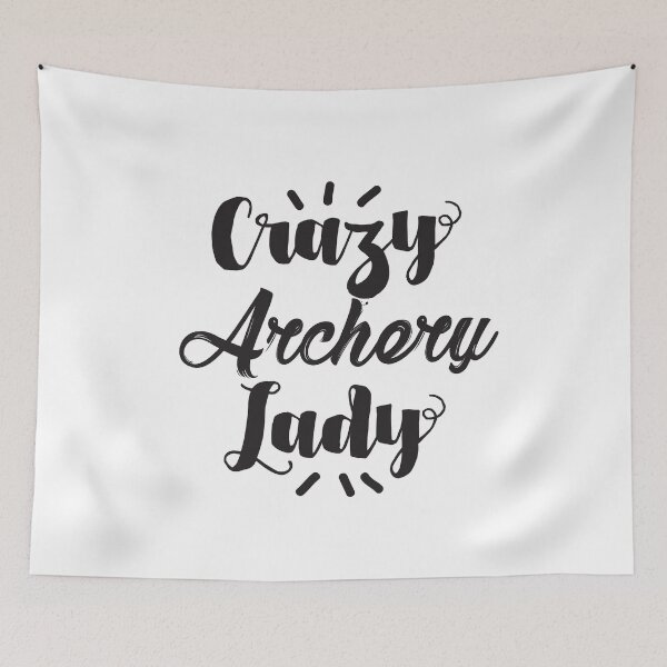 Item preview, Crazy archery lady designed and sold by jazzydevil.