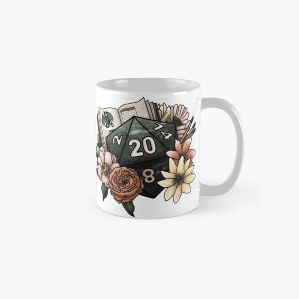 Dungeon Master D20 - Tabletop Gaming Dice Classic Mug