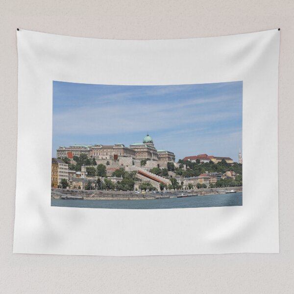 Item preview, Royal castle on hill Budapest cityscape Hungary designed and sold by goceris.