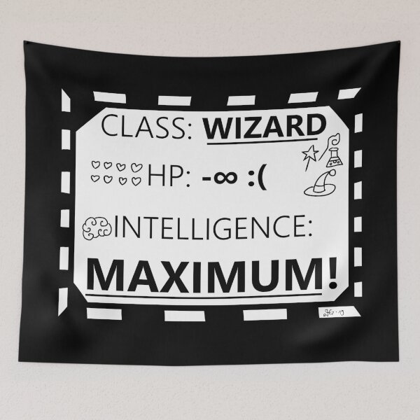 Item preview, Wizarding Diploma Minus Infinity HP and Maximum Intelligence designed and sold by JonGrin.