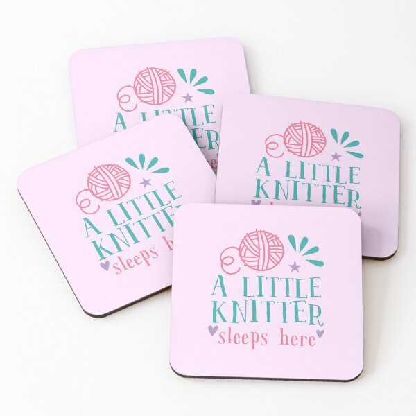 Item preview,  A little knitter sleeps here designed and sold by jazzydevil.