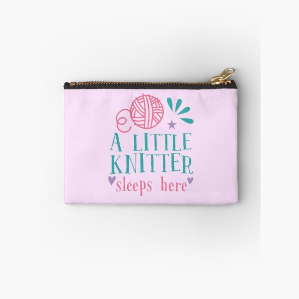 Item preview,  A little knitter sleeps here designed and sold by jazzydevil.