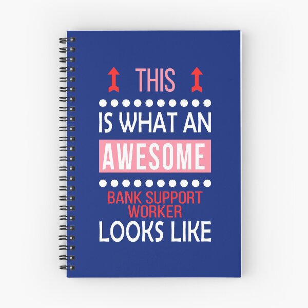 Item preview, Bank Support Worker Awesome Looks Cool Funny Birthday designed and sold by smily-tees.