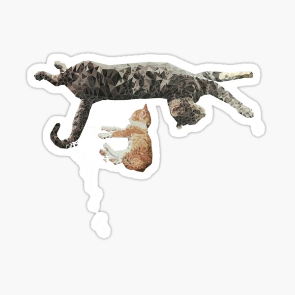 Kitten Nap Sticker