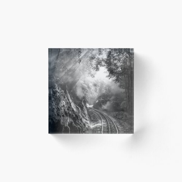 On track Acrylic Block