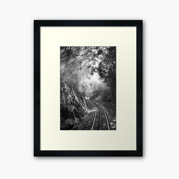 On track Framed Art Print