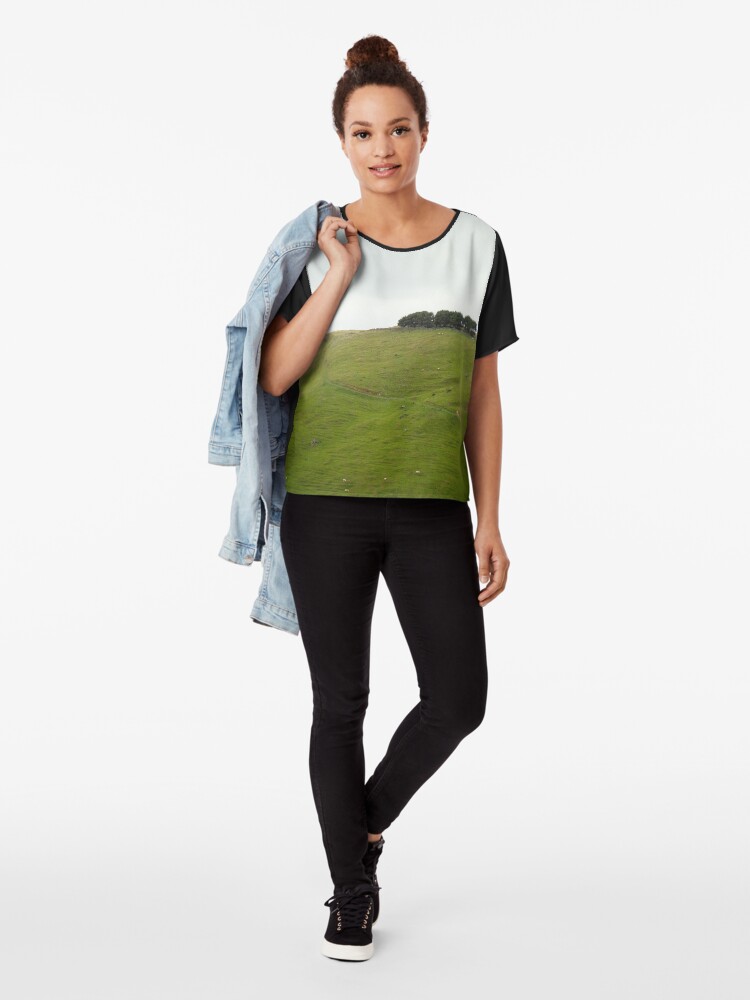Alternate view of On the ridge Chiffon Top
