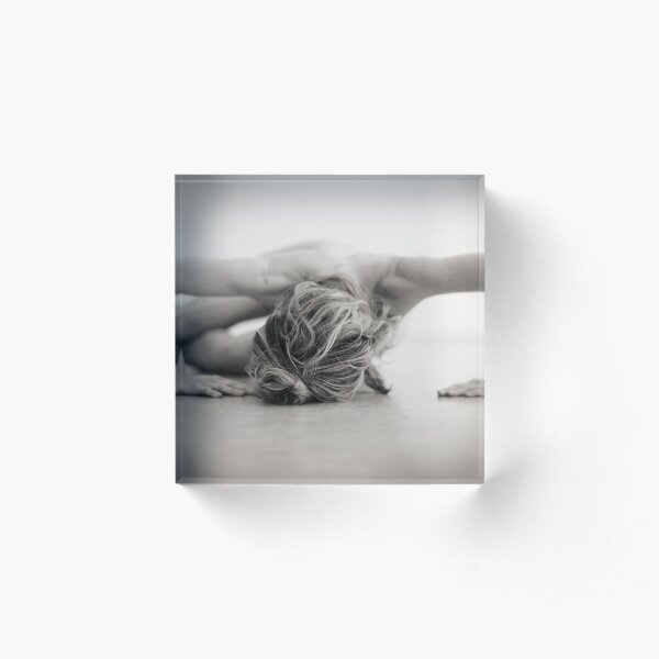 Jo in platinum Acrylic Block