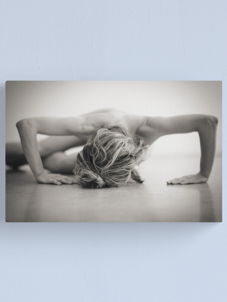 Alternate view of Jo in platinum Canvas Print