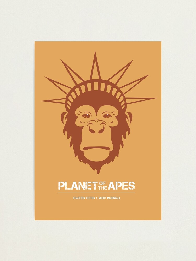 Thumbnail 1 of 3, Photographic Print, Planet of the Apes designed and sold by MoviePosterBoy.