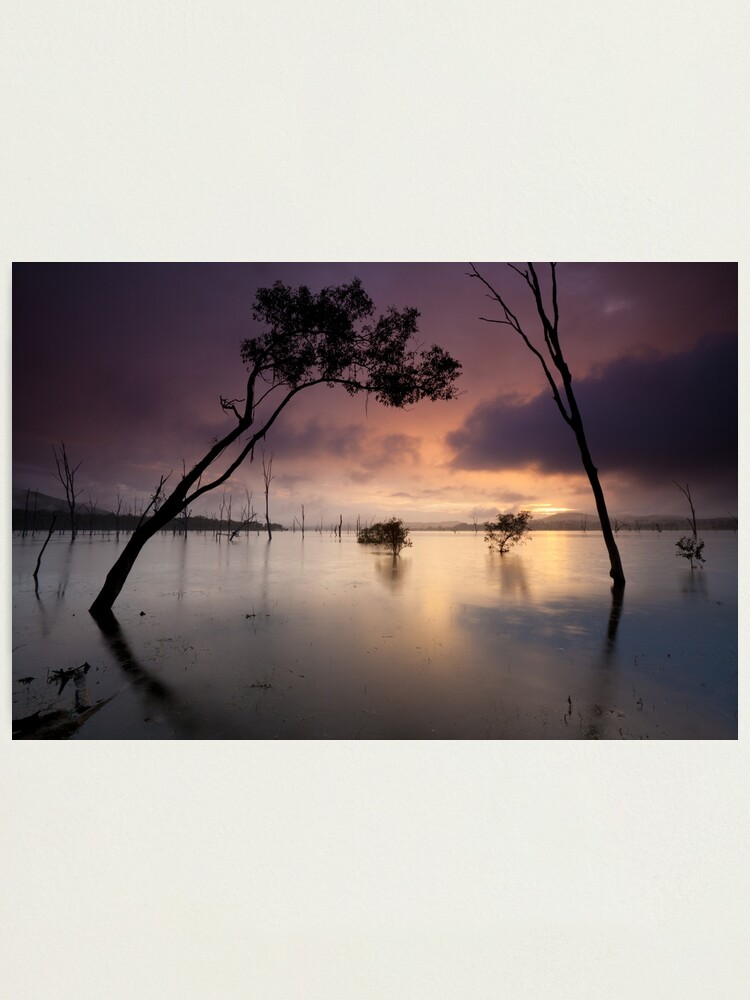 Alternate view of Flooded valley Photographic Print