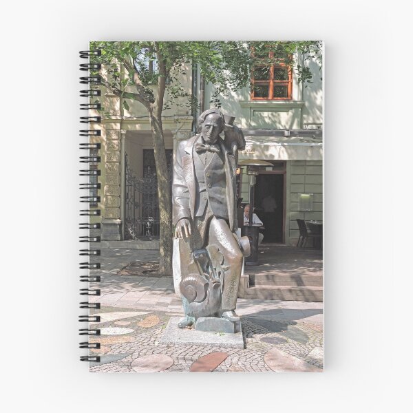 Item preview, Statue, Hans Christian Andersen and Jiminy Cricket. designed and sold by Margaret  Hyde.