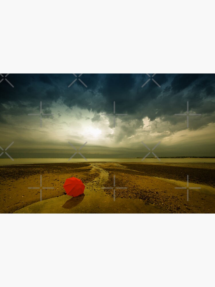 "The Lost Umbrella" Sticker for Sale by MelBrackstone | Redbubble