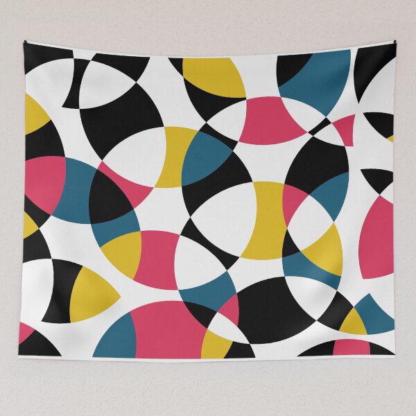 Item preview, Colorful, cool, fun, trendy, modern, urban circular geometric illustration designed and sold by theendup.