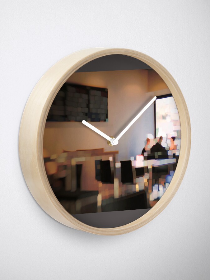 Alternate view of Breakfast meet Clock