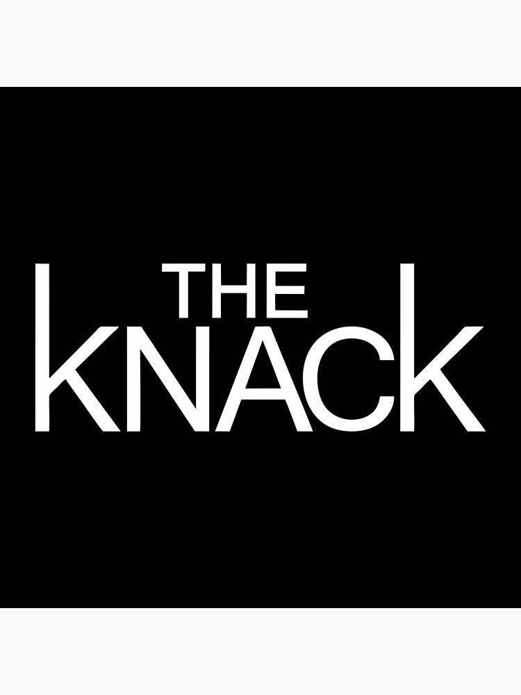 "The Knack Logo" Photographic Print for Sale by sasiposo Redbubble