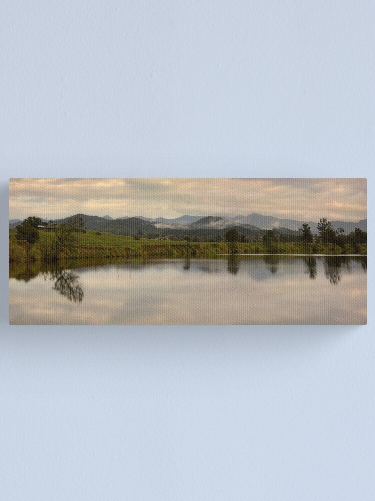 Alternate view of It's not easy to walk alone in the country without musing about something. Canvas Print