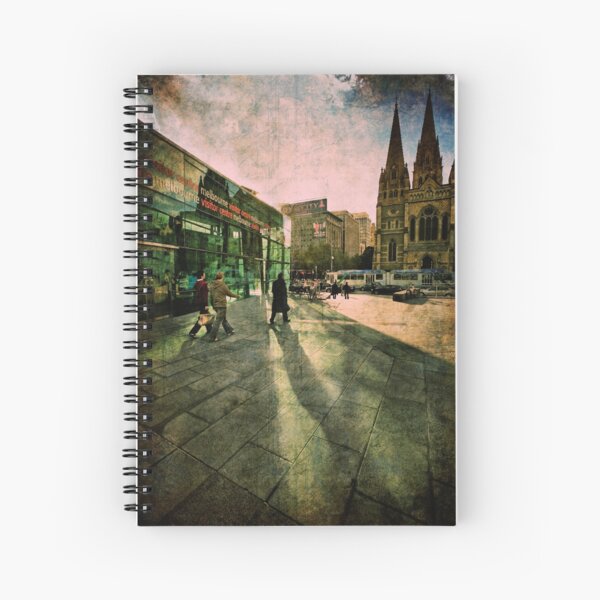 Fascinating Fed Square Spiral Notebook