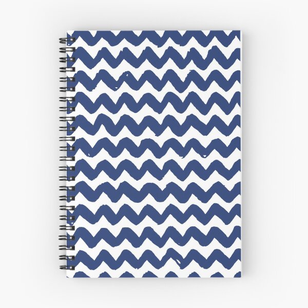 Item preview, Navy Brushstroke Chevron Pattern  designed and sold by Cool Fun  Awesome Time.