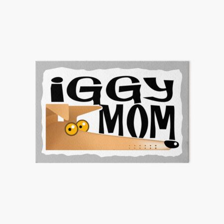 Aperçu de l'œuvre Iggy Mom (fauve) créée et vendue par RichSkipworth.