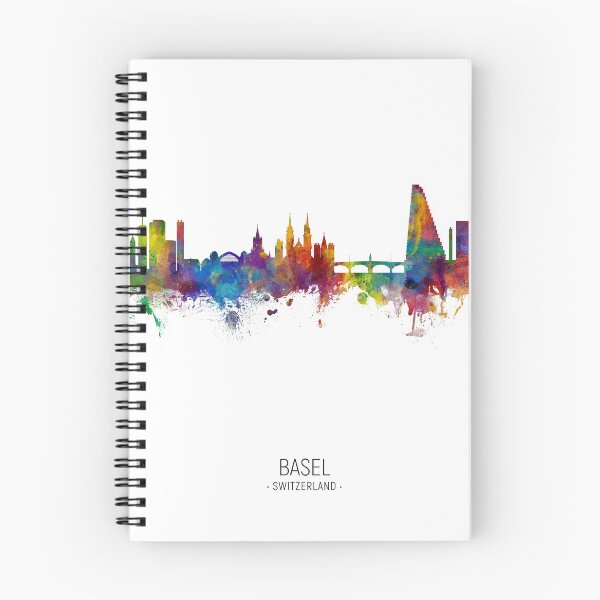 Item preview, Basel Switzerland Skyline designed and sold by ArtPrints.