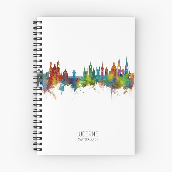 Item preview, Lucerne Switzerland Luzern Skyline designed and sold by ArtPrints.