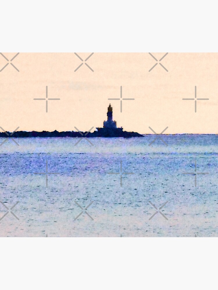 Lighthouse On Lake by perkinsdesigns