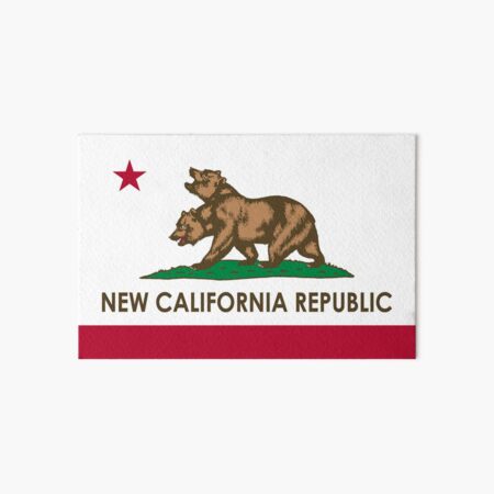 Fallout New California Republic Art Board Print