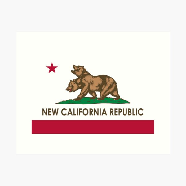 Fallout New California Republic Art Print