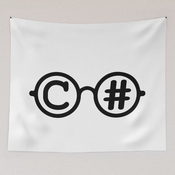 Item preview, C Sharp Programming Nerdy Programmers designed and sold by alltheprints.